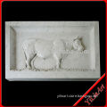 Stone Carving Cow Relief Sculpture YL-F045